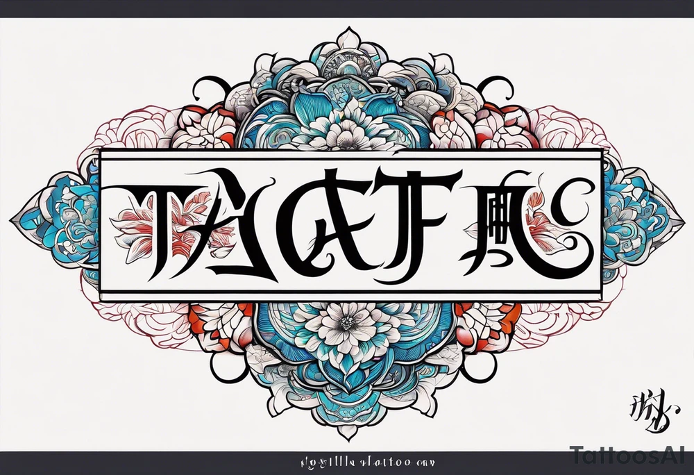 Boyfriend's Initials T A C tattoo idea