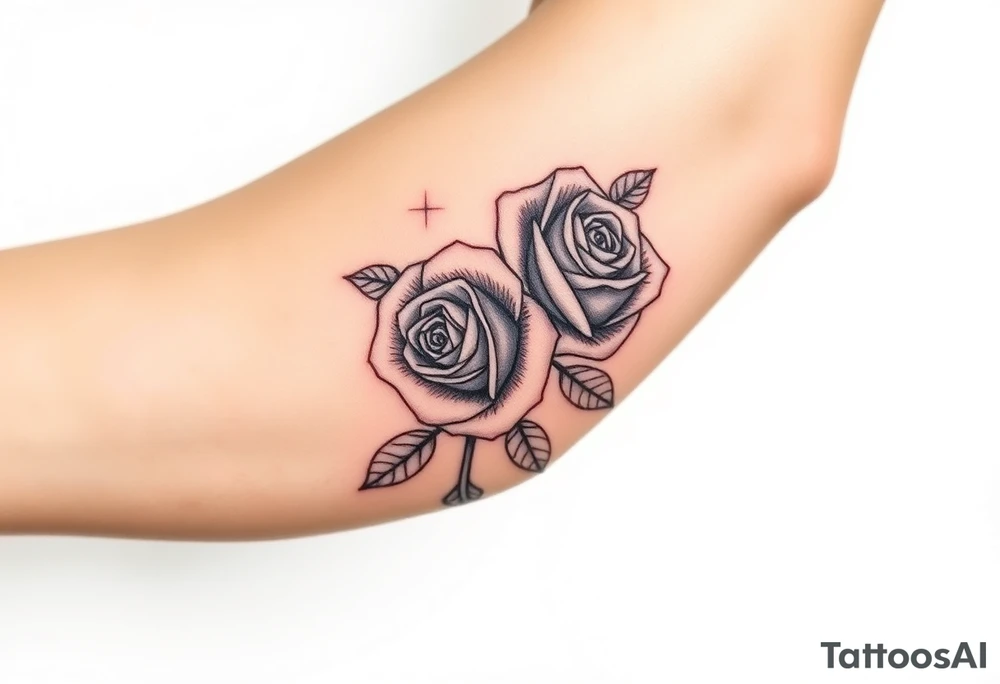 Roses tattoo idea