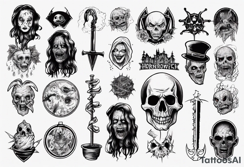 Horror movie tattoo idea