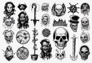 Horror movie tattoo idea