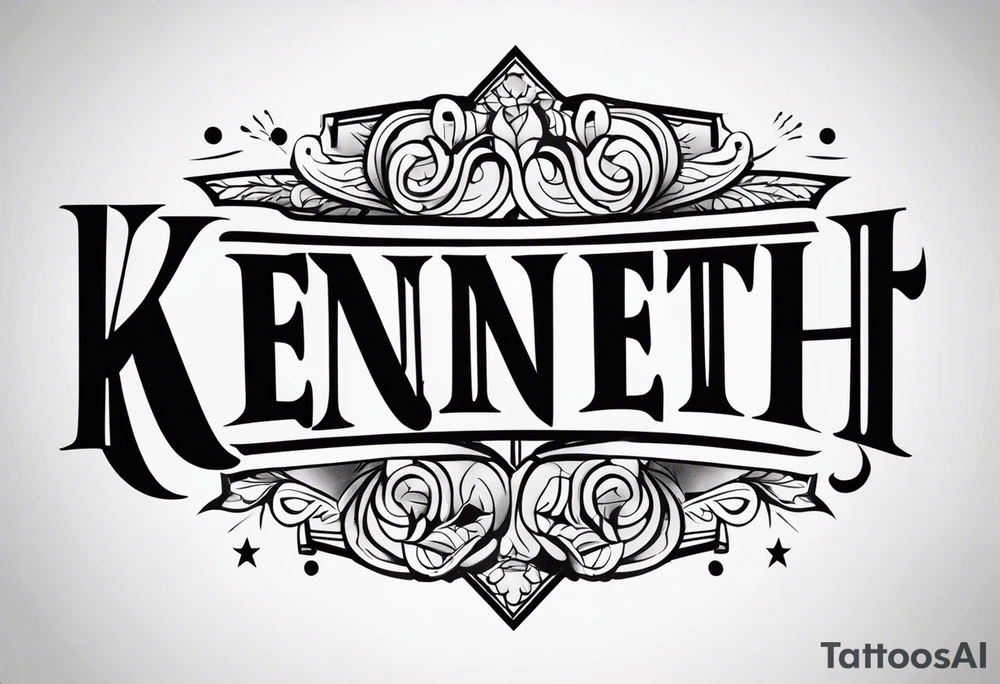 Kenneth tattoo idea