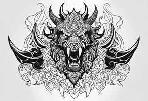 monster, tattoo idea