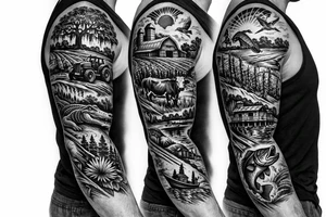 from farmlands of North Florida tattoo idea