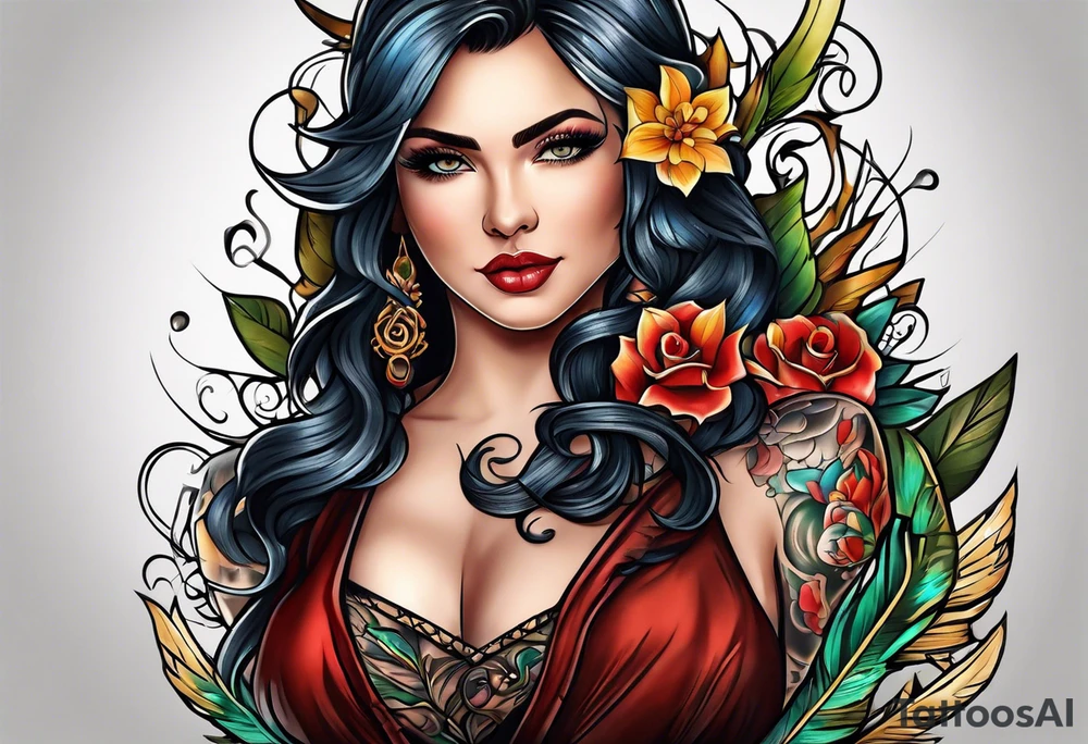 Teacher profession tattoo idea