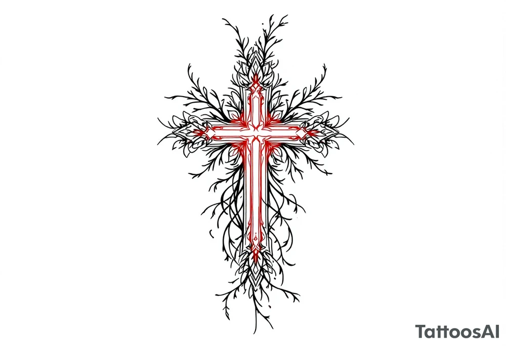red cross tattoo idea