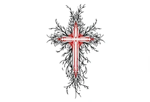 red cross tattoo idea