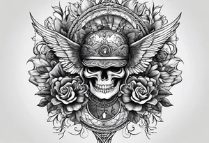 The word healed tattoo idea
