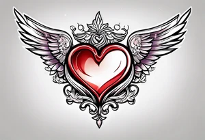 corazon tattoo idea