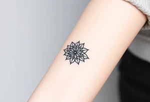 Lotus mandala tattoo idea