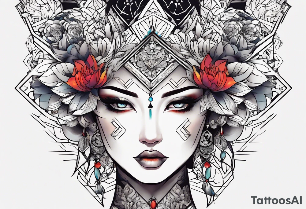 全手臂，鲲鹏 tattoo idea