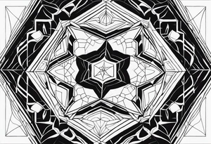 Hexagon tattoo idea