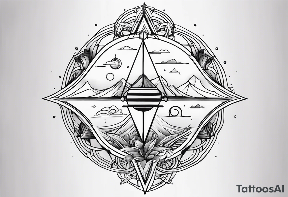 balance tattoo idea