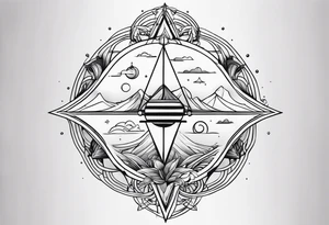 balance tattoo idea