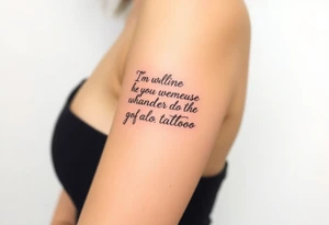Quotes 
paintbrush tattoo idea