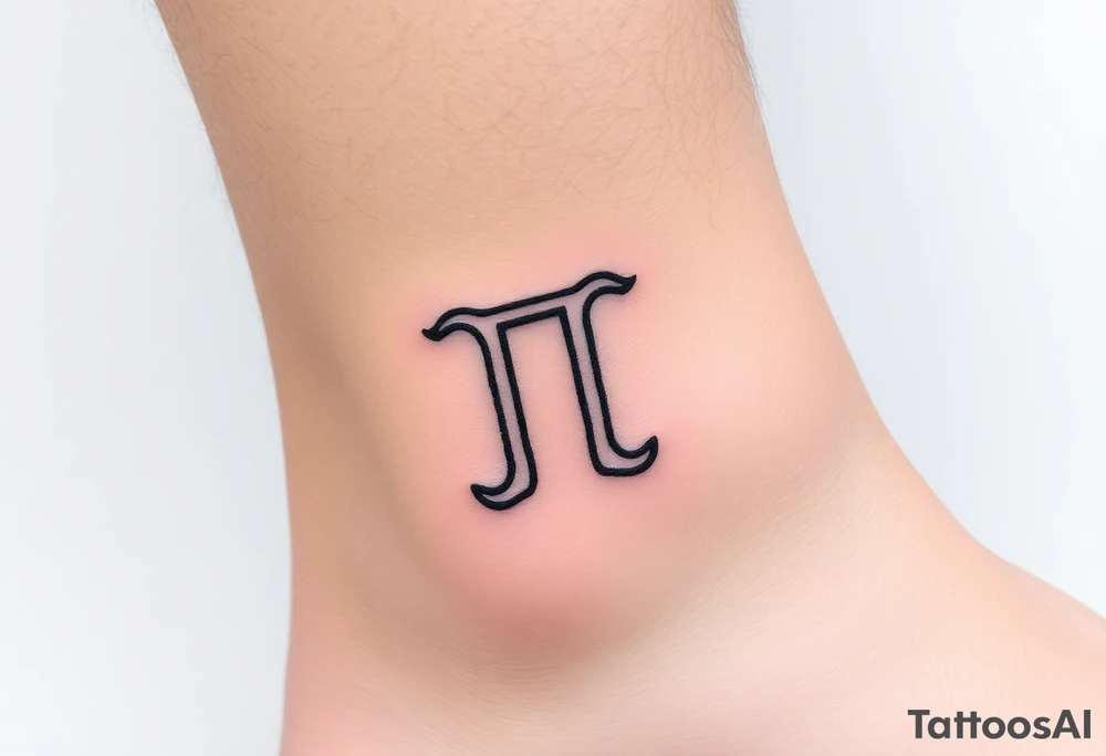 Drippy gemini sign tattoo idea