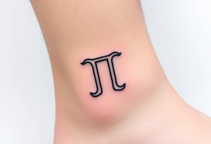 Drippy gemini sign tattoo idea