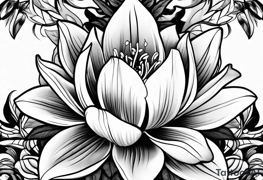 Azaleas tattoo idea