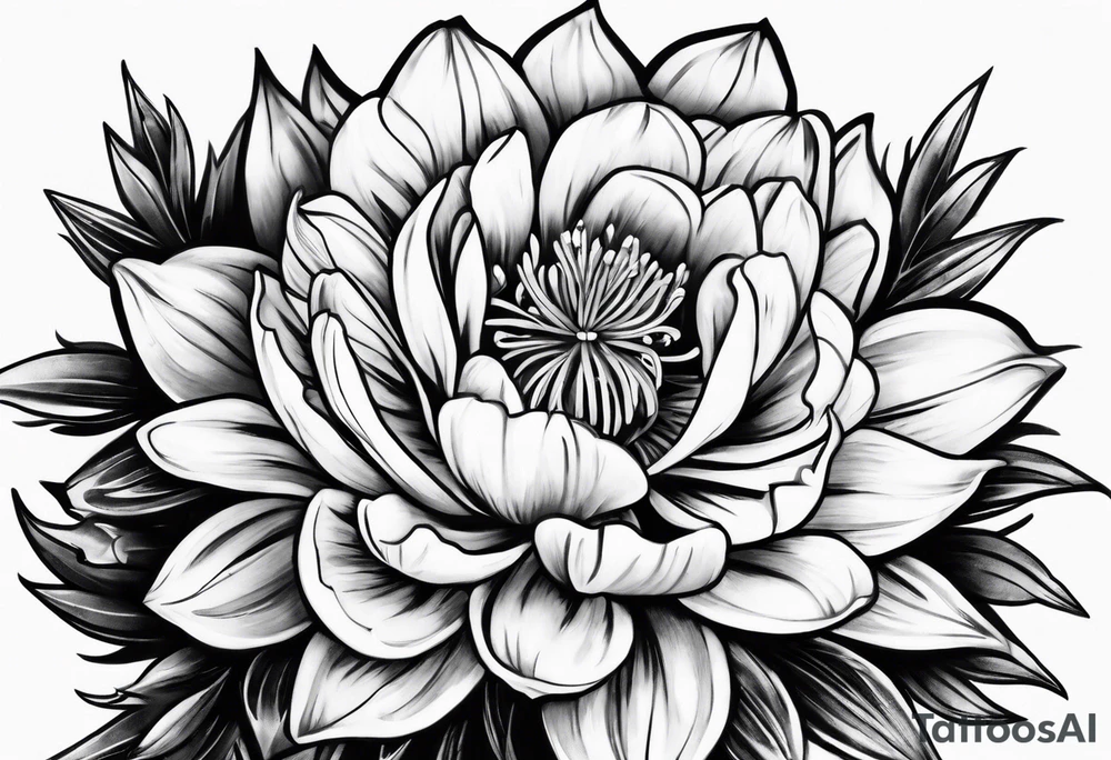 Indian paintbrush tattoo idea