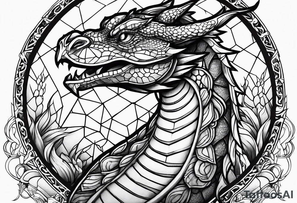 dragon turtle tattoo idea