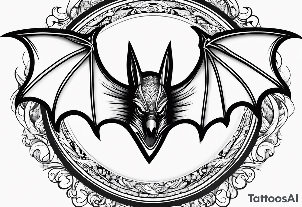 bats tattoo idea
