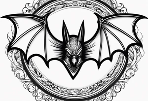 bats tattoo idea