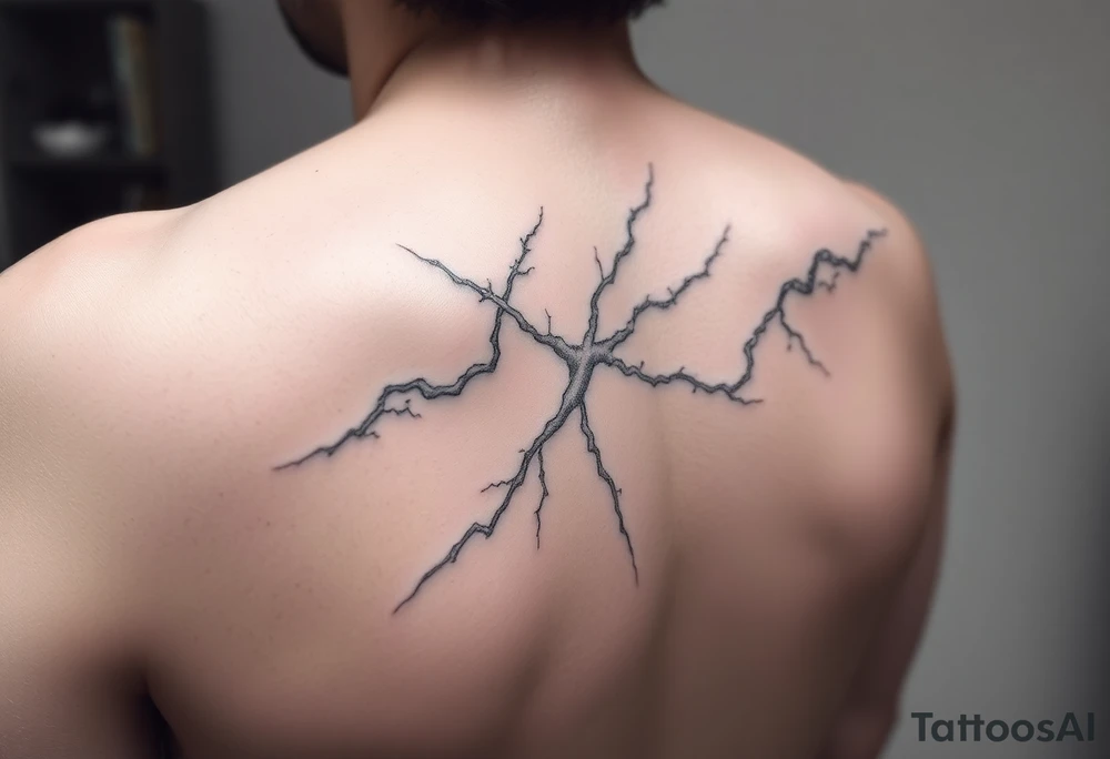 Tattoos with lightning tattoo idea