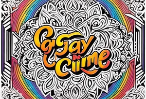 Be gay do crime tattoo idea