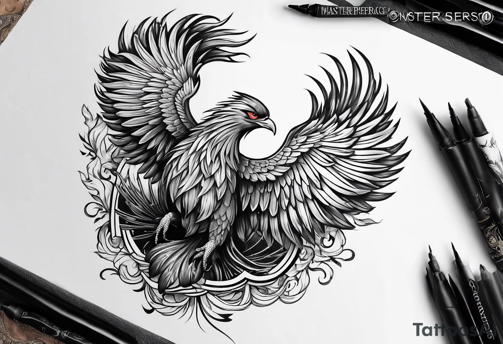 phoenix tattoo idea