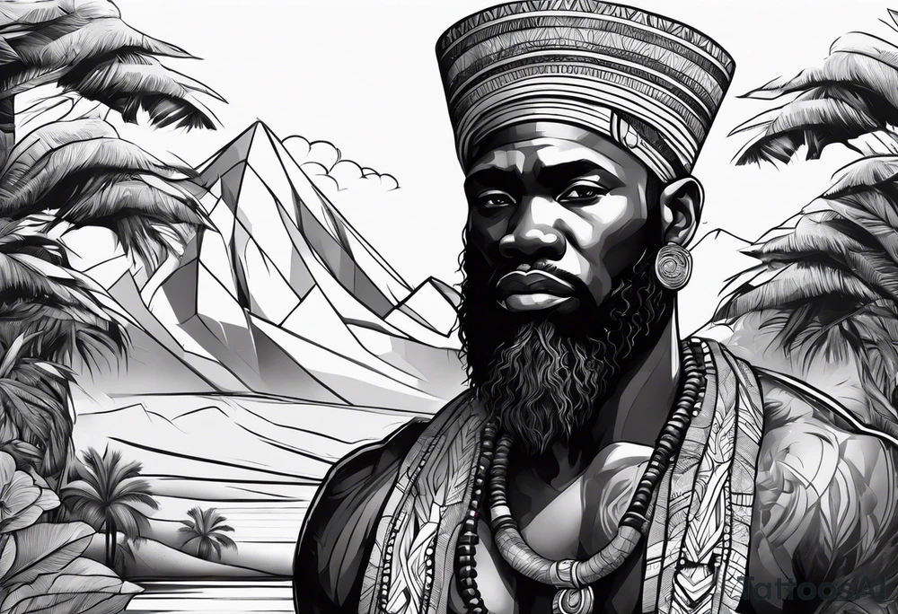 African Moses tattoo idea