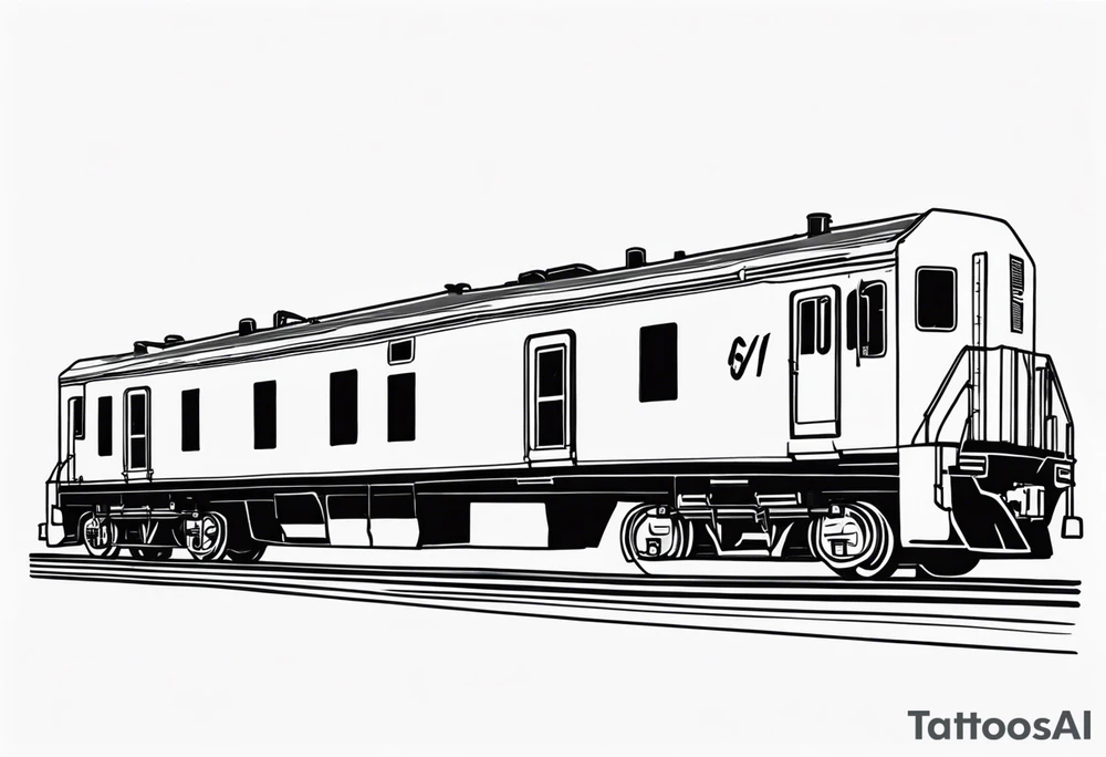 CSX train car with 09 18 38 on side tattoo idea
