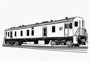 CSX train car with 09 18 38 on side tattoo idea