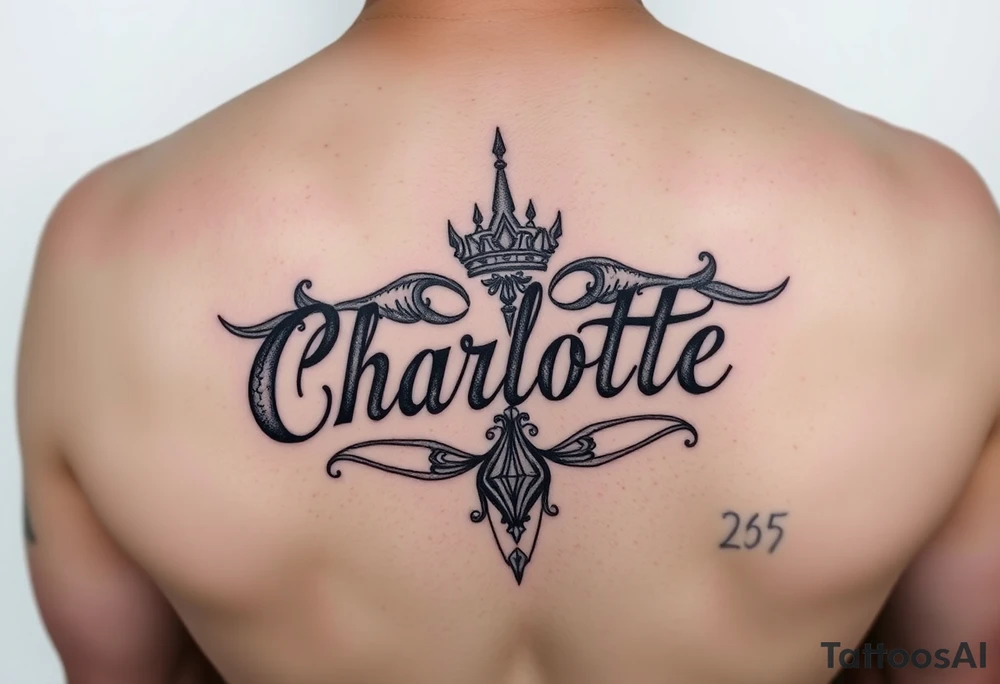 A tattoo that means Charlotte tattoo idea