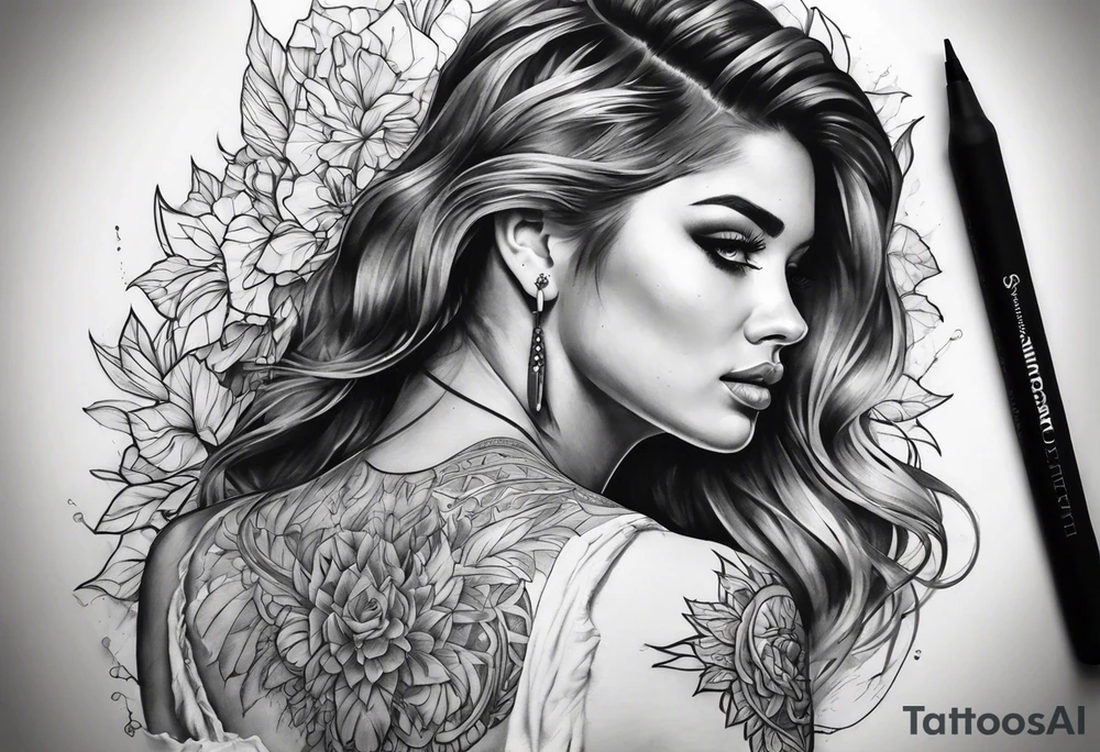 Broken tattoo idea