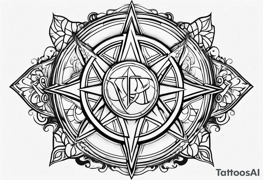 Witch symbol tattoo idea