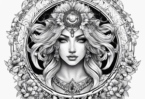 Gemini zodiac tattoo idea