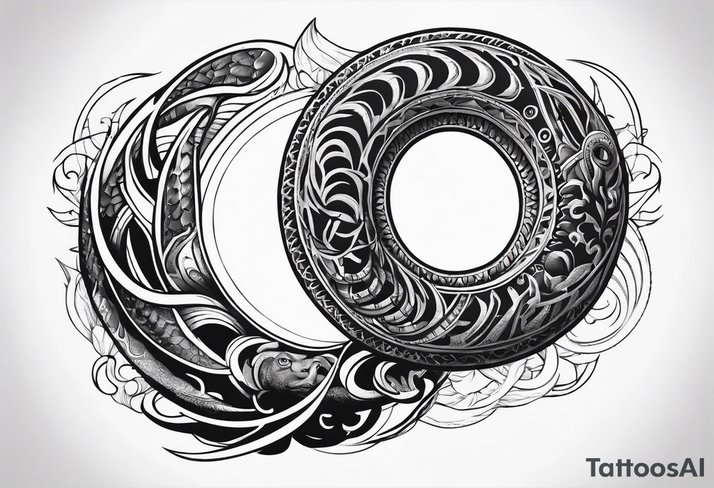 ouroboros tattoo idea