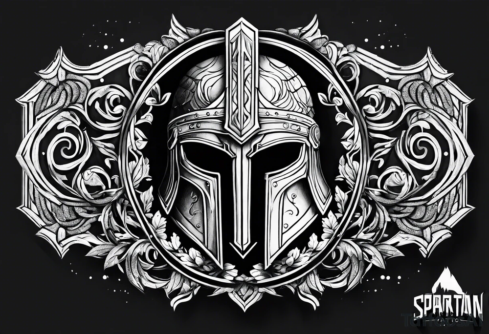 spartan tattoo idea
