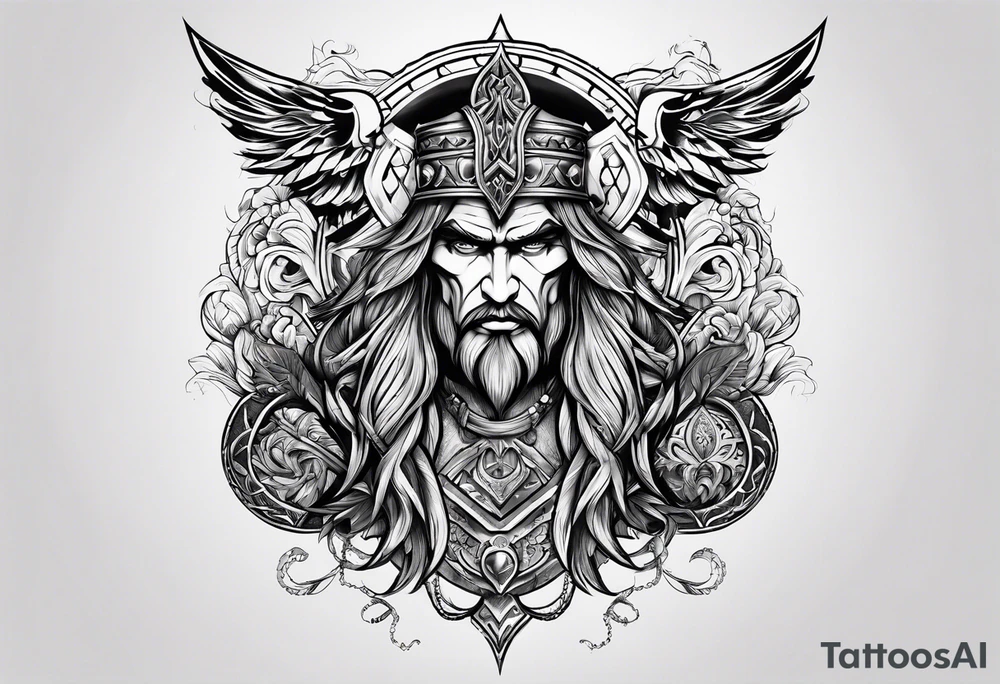 Valhalla tattoo idea