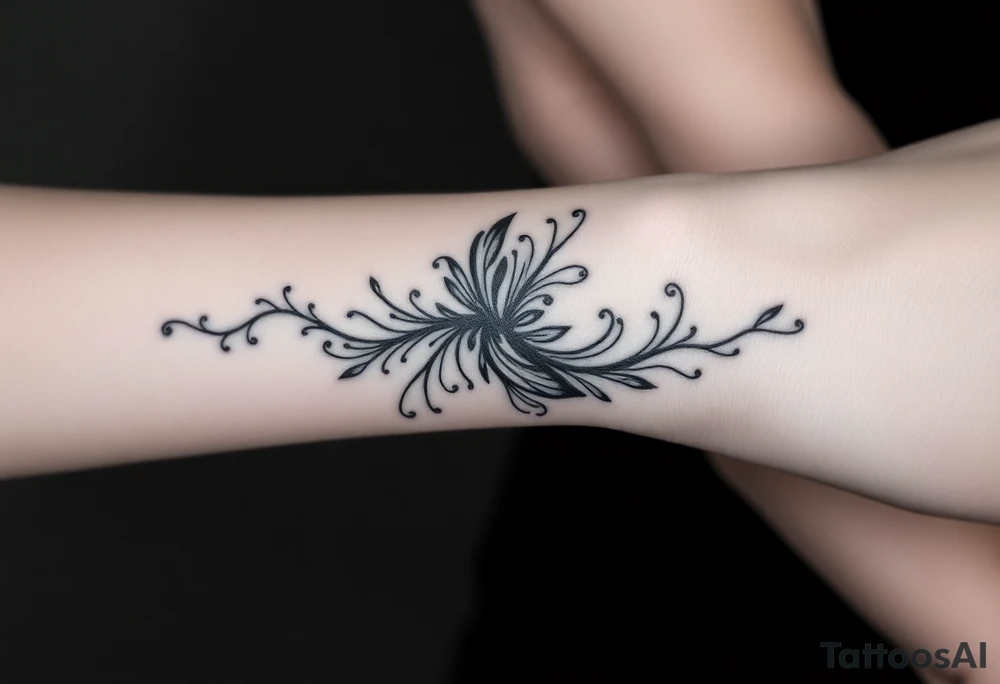Ripped soul drowned in sorrow because of who they became tattoo idea