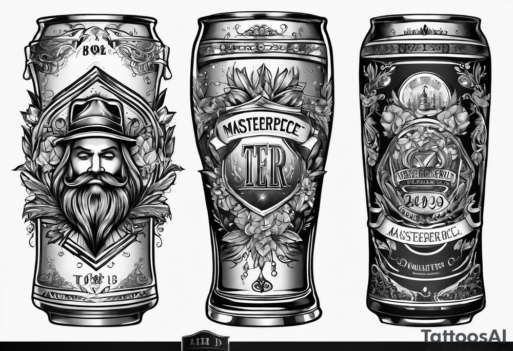 beer tattoo idea