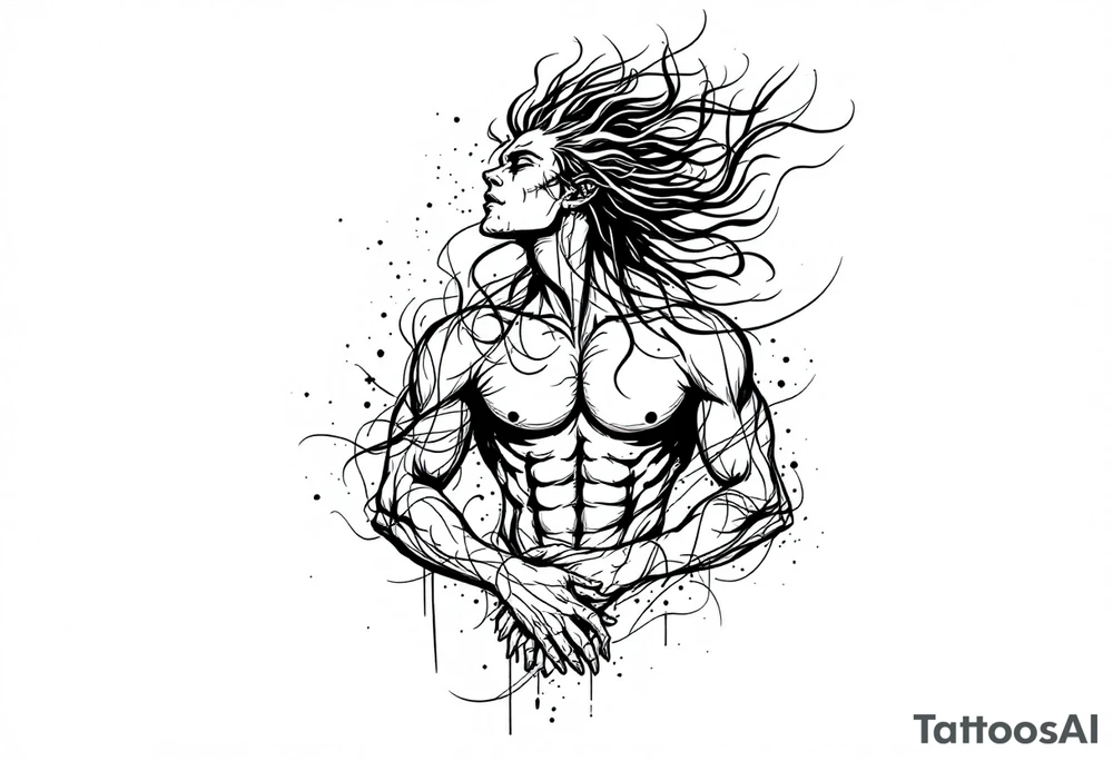 Mythology,sexy men tattoo idea