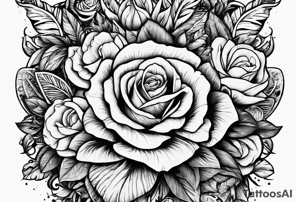 the word proof in bold text with a sad effect tattoo idea