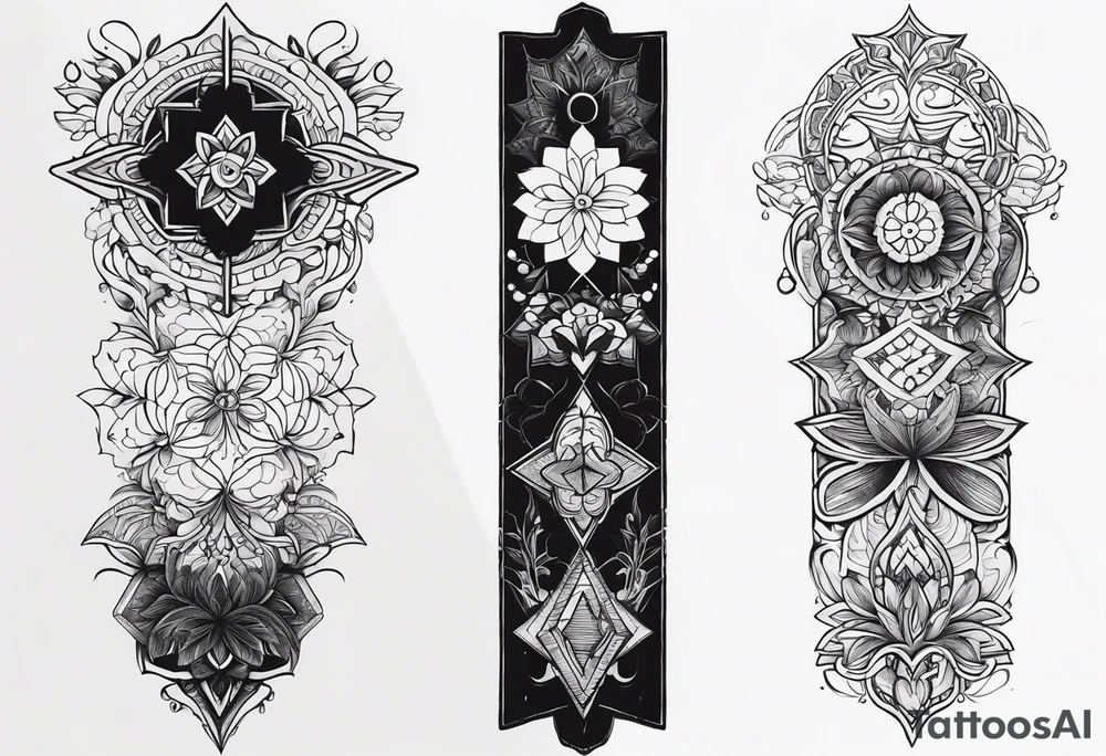 balance between agressivity and kindness forearm tattoo tattoo idea