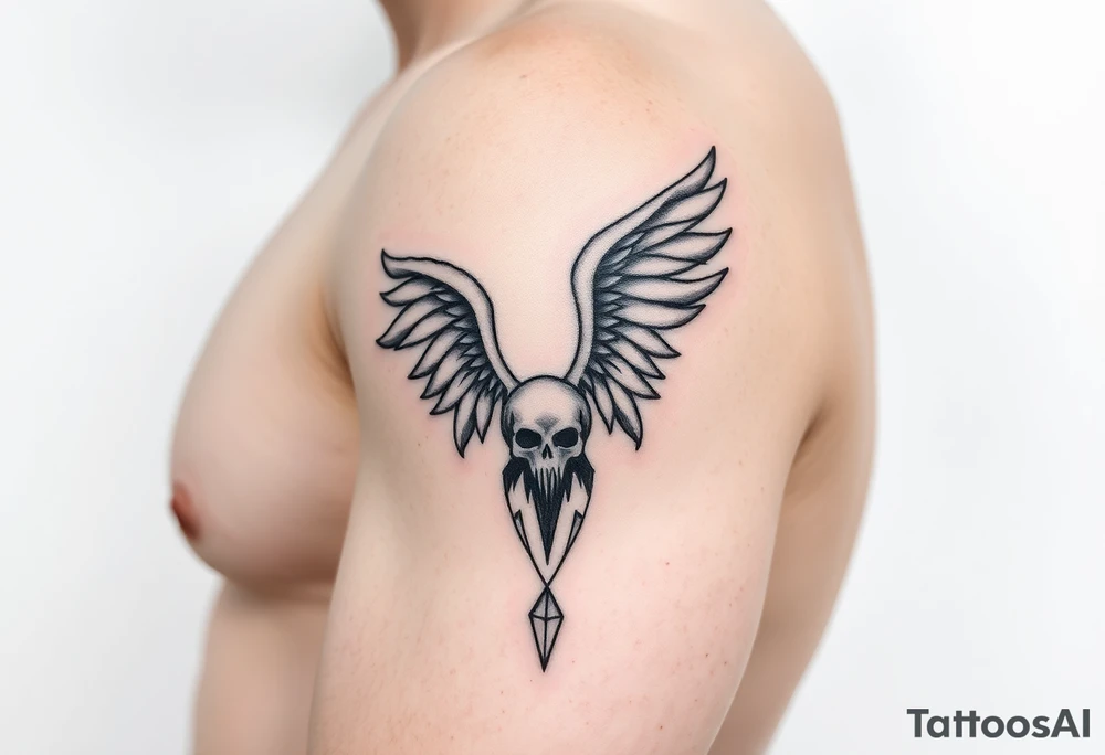 A tattoo representing self-discovery, freedom, and acceptance for someone embracing their homosexuality. Keep the design elegant, modern, and deeply meaningful. tattoo idea