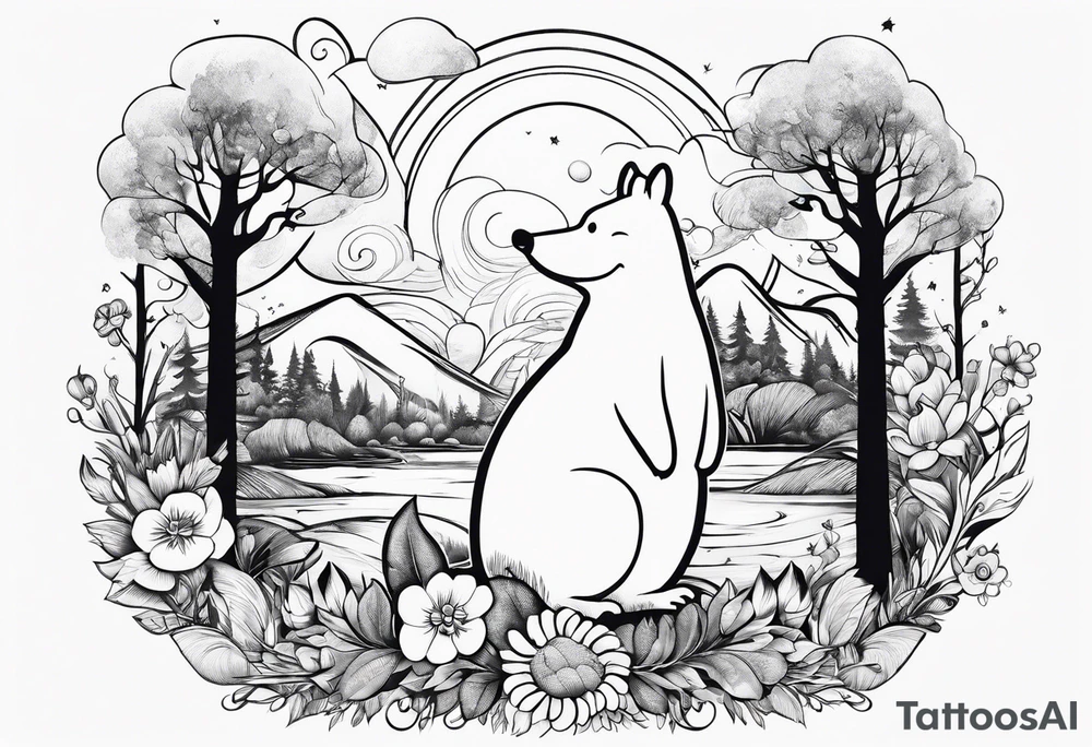Moomin tattoo idea