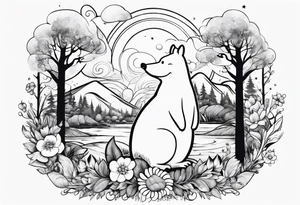 Moomin tattoo idea