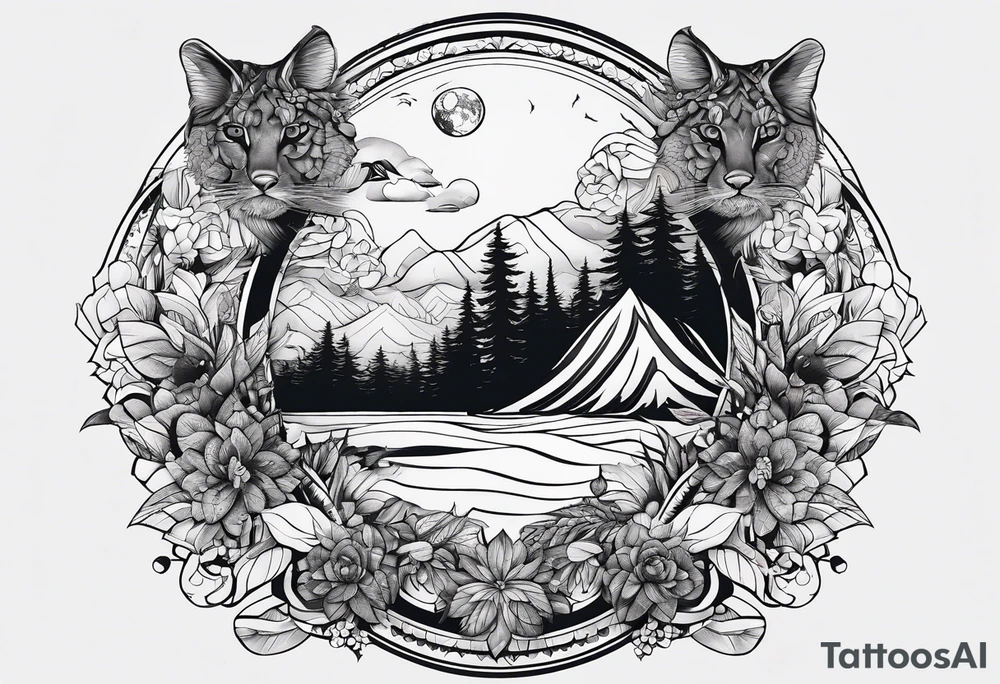 ロンギヌス　槍　羽　トライバル tattoo idea