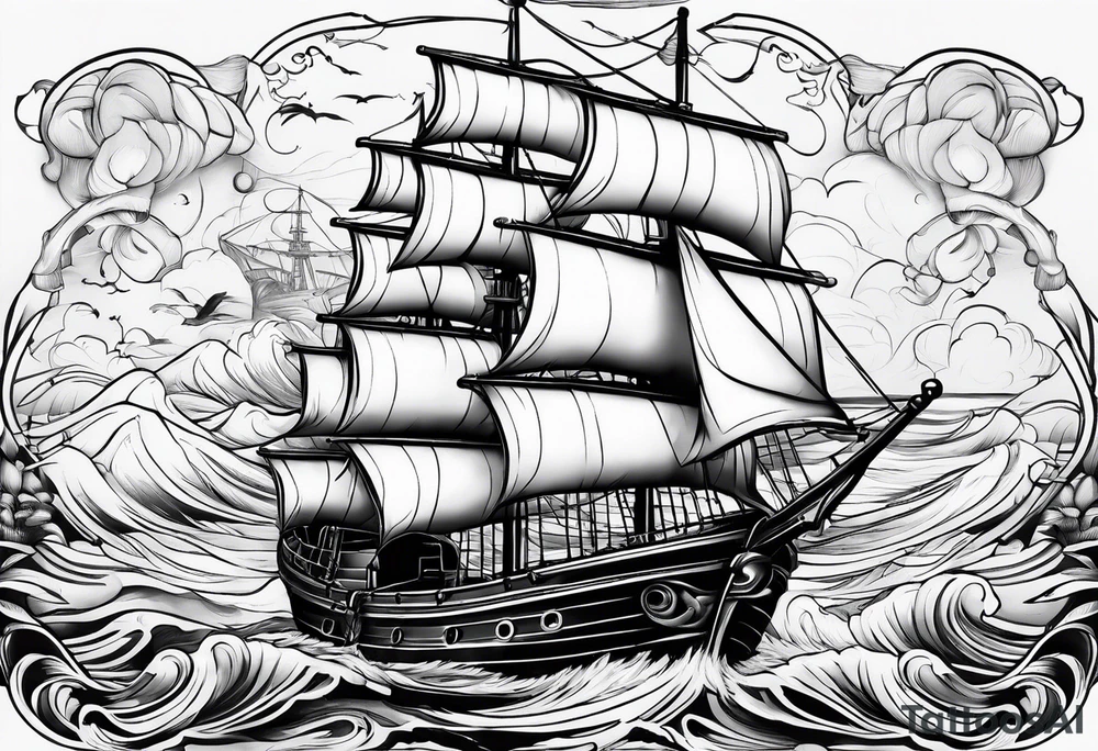 Nautical tattoo idea