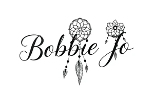 Bobbie Jo with dream catcher tattoo idea