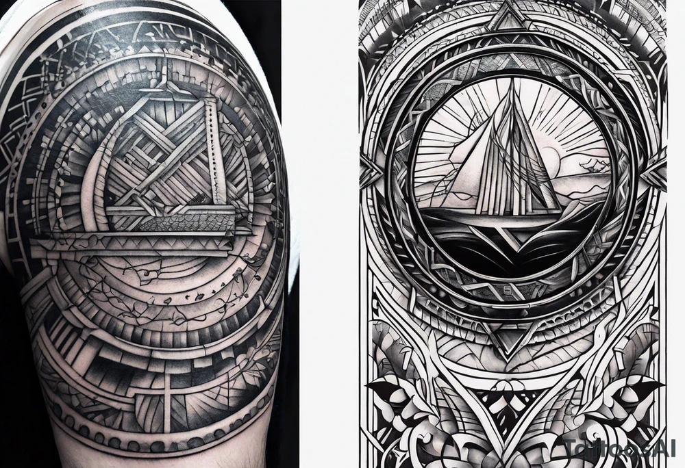 ogham style tattoo tattoo idea
